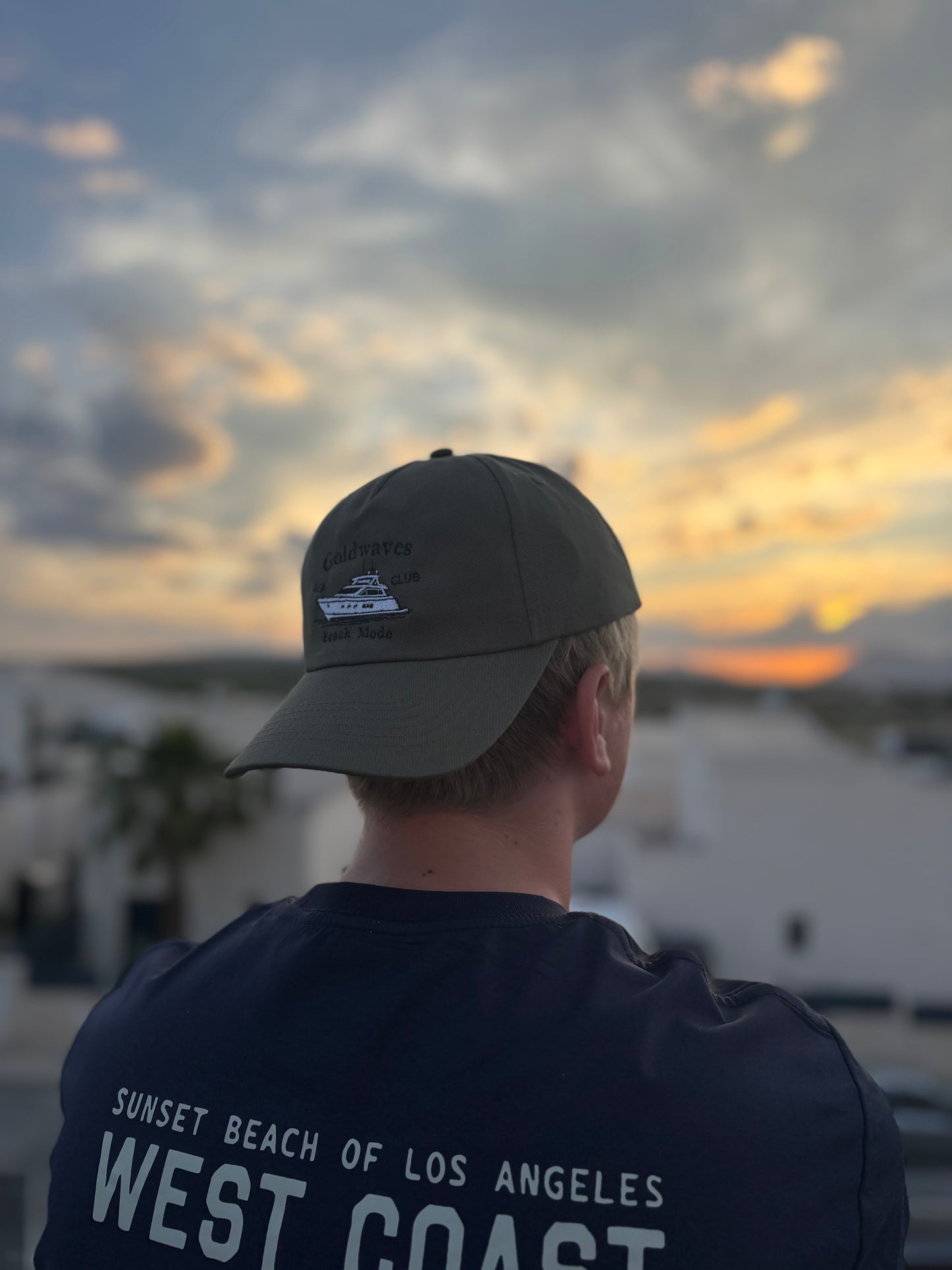 Goldwaves Yacht pet - Olijfgroen